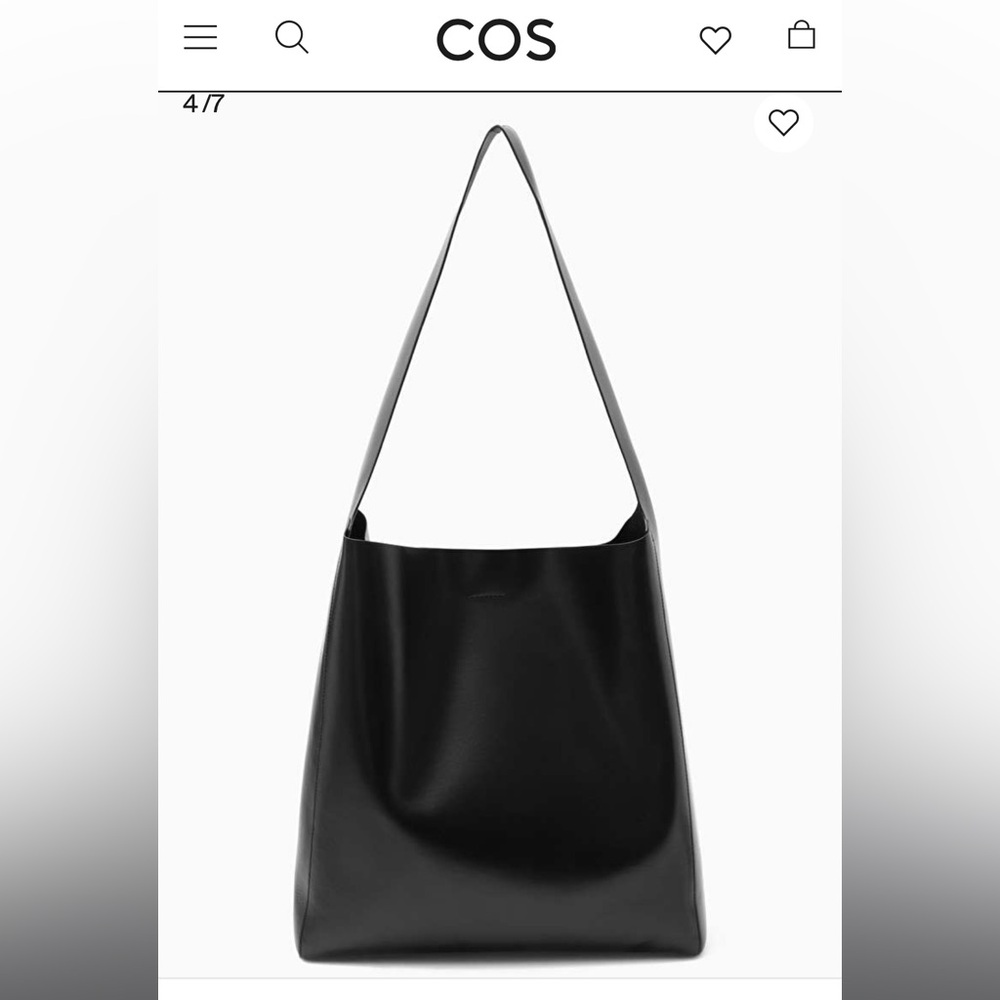 COS Slouchy Leather Shoulder Bag